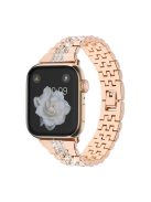 For Apple Watch 10 46mm / Ultra 2 / Ultra 49mm / 9 8 7 45mm / SE (2023) SE (2022) SE 6 5 4 44mm / 3 2 1 42mm Watch Band - Rose Gold