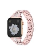 For Apple Watch 10 46mm / Ultra 2 / Ultra 49mm / 9 8 7 45mm / SE (2023) SE (2022) SE 6 5 4 44mm / 3 2 1 42mm Watch Band - Rose Pink