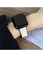 For Apple Watch 10 46mm / Ultra 2 / Ultra 49mm / 9 8 7 45mm / SE (2023) SE (2022) SE 6 5 4 44mm / 3 2 1 42mm Watch Band Magnetic Buckle - Beige