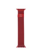 For Apple Watch 10 46mm / Ultra 2 / Ultra 49mm / 9 8 7 45mm / SE (2023) SE (2022) SE 6 5 4 44mm / 3 2 1 42mm Watch Band New Year Style Strap - Red / Happy