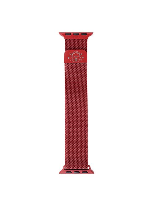 For Apple Watch 10 46mm / Ultra 2 / Ultra 49mm / 9 8 7 45mm / SE (2023) SE (2022) SE 6 5 4 44mm / 3 2 1 42mm Watch Band New Year Style Strap - Red / Wealth