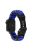 For Apple Watch 10 46mm / Ultra 2 / Ultra 49mm / 9 8 7 45mm / SE (2023) SE (2022) SE 6 5 4 44mm / 3 2 1 42mm Watch Band Nylon Rope Strap - Blue+Black