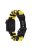 For Apple Watch 10 46mm / Ultra 2 / Ultra 49mm / 9 8 7 45mm / SE (2023) SE (2022) SE 6 5 4 44mm / 3 2 1 42mm Watch Band Nylon Rope Strap - Yellow+Black