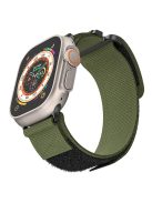 For Apple Watch 10 46mm / Ultra 2 / Ultra 49mm / 9 8 7 45mm / SE (2023) SE (2022) SE 6 5 4 44mm / 3 2 1 42mm Watch Band Nylon Strap - Green