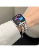 For Apple Watch 10 46mm / Ultra 2 / Ultra 49mm / 9 8 7 45mm / SE (2023) SE (2022) SE 6 5 4 44mm / 3 2 1 42mm Watch Band Rhinestone Chain Bracelet - Laser