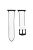 For Apple Watch 10 46mm / Ultra 2 / Ultra 49mm / 9 8 7 45mm / SE (2023) SE (2022) SE 6 5 4 44mm / 3 2 1 42mm Watch Band Silicone - White