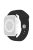 For Apple Watch 10 46mm / Ultra 2 / Ultra 49mm / 9 8 7 45mm / SE (2023) SE (2022) SE 6 5 4 44mm / 3 2 1 42mm Watch Band Silicone Strap - Black