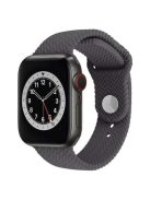 For Apple Watch 10 46mm / Ultra 2 / Ultra 49mm / 9 8 7 45mm / SE (2023) SE (2022) SE 6 5 4 44mm / 3 2 1 42mm Watch Band Silicone Strap - Grey