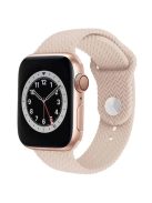 For Apple Watch 10 46mm / Ultra 2 / Ultra 49mm / 9 8 7 45mm / SE (2023) SE (2022) SE 6 5 4 44mm / 3 2 1 42mm Watch Band Silicone Strap - Pink