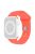 For Apple Watch 10 46mm / Ultra 2 / Ultra 49mm / 9 8 7 45mm / SE (2023) SE (2022) SE 6 5 4 44mm / 3 2 1 42mm Watch Band Silicone Strap - Scarlet