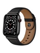 For Apple Watch 10 46mm / Ultra 2 / Ultra 49mm / 9 8 7 45mm / SE (2023) SE (2022) SE 6 5 4 44mm / 3 2 1 42mm Watch Band Strap -  Black+Black Rivet