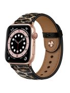 For Apple Watch 10 46mm / Ultra 2 / Ultra 49mm / 9 8 7 45mm / SE (2023) SE (2022) SE 6 5 4 44mm / 3 2 1 42mm Watch Band Strap - Leopard