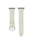 For Apple Watch 10 46mm / Ultra 2 / Ultra 49mm / 9 8 7 45mm / SE (2023) SE (2022) SE 6 5 4 44mm / 3 2 1 42mm Watch Band with Waffle Grid - Beige