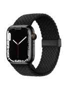 For Apple Watch 10 46mm / Ultra 2 / Ultra 49mm / 9 8 7 45mm / SE (2023) SE (2022) SE 6 5 4 44mm / 3 2 1 42mm Watch Bracelet - Black