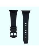 For Apple Watch 10 46mm / Ultra 2 / Ultra 49mm / 9 8 7 45mm / SE (2023) SE (2022) SE 6 5 4 44mm / 3 2 1 42mm Watch Bracelet - Black+Black