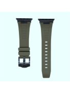 For Apple Watch 10 46mm / Ultra 2 / Ultra 49mm / 9 8 7 45mm / SE (2023) SE (2022) SE 6 5 4 44mm / 3 2 1 42mm Watch Bracelet - Black+Green