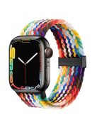 For Apple Watch 10 46mm / Ultra 2 / Ultra 49mm / 9 8 7 45mm / SE (2023) SE (2022) SE 6 5 4 44mm / 3 2 1 42mm Watch Bracelet - Official Rainbow