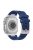 For Apple Watch 10 46mm / Ultra 2 / Ultra 49mm / 9 8 7 45mm / SE (2023) SE (2022) SE 6 5 4 44mm / 3 2 1 42mm Watch Bracelet - Silver+Blue