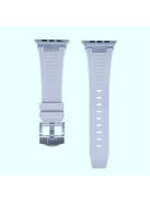 For Apple Watch 10 46mm / Ultra 2 / Ultra 49mm / 9 8 7 45mm / SE (2023) SE (2022) SE 6 5 4 44mm / 3 2 1 42mm Watch Bracelet - Silver+Starlight