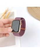 For Apple Watch 10 46mm / Ultra 2 / Ultra 49mm / 9 8 7 45mm / SE (2023) SE (2022) SE 6 5 4 44mm / 3 2 1 42mm Watch Bracelet - Smoke Purple