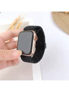 For Apple Watch 10 46mm / Ultra 2 / Ultra 49mm / 9 8 7 45mm / SE (2023) SE (2022) SE 6 5 4 44mm / 3 2 1 42mm Watch Bracelet - Starlight Black