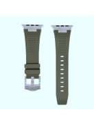 For Apple Watch 10 46mm / Ultra 2 / Ultra 49mm / 9 8 7 45mm / SE (2023) SE (2022) SE 6 5 4 44mm / 3 2 1 42mm Watch Bracelet - Titanium+Green