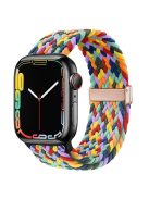 For Apple Watch 10 46mm / Ultra 2 / Ultra 49mm / 9 8 7 45mm / SE (2023) SE (2022) SE 6 5 4 44mm / 3 2 1 42mm Watch Bracelet - W-Shape Colorful