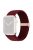 For Apple Watch 10 46mm / Ultra 2 / Ultra 49mm / 9 8 7 45mm / SE (2023) SE (2022) SE 6 5 4 44mm / 3 2 1 42mm Watch Bracelet - Wine Red