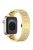 For Apple Watch 10 46mm / Ultra 2 / Ultra 49mm / 9 8 7 45mm / SE (2023) SE (2022) SE 6 5 4 44mm / 3 2 1 42mm Watch Bracelet Stainless Steel Strap - Gold