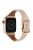 For Apple Watch 10 46mm / Ultra 2 / Ultra 49mm / 9 8 7 45mm / SE (2023) SE (2022) SE 6 5 4 44mm / 3 2 1 42mm Watch Strap - Pink+Rose Gold Buckle