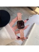 For Apple Watch 10 46mm / Ultra 2 / Ultra 49mm / 9 8 7 45mm / SE (2023) SE (2022) SE 6 5 4 44mm / 3 2 1 42mm Watch Strap - Rose Gold