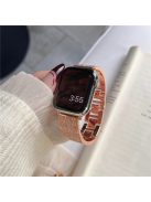 For Apple Watch 10 46mm / Ultra 2 / Ultra 49mm / 9 8 7 45mm / SE (2023) SE (2022) SE 6 5 4 44mm / 3 2 1 42mm Watch Strap - Rose Gold