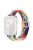 For Apple Watch 10 46mm / Ultra 2 / Ultra 49mm / 9 8 7 45mm / SE (2023) SE (2022) SE 6 5 4 44mm / 3 2 1 42mm Watch Strap Braided Nylon Band - Official Rainbow