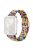 For Apple Watch 10 46mm / Ultra 2 / Ultra 49mm / 9 8 7 45mm / SE (2023) SE (2022) SE 6 5 4 44mm / 3 2 1 42mm Watch Strap Braided Nylon Band - W Texture+Colorful