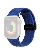 For Apple Watch 10 46mm / Ultra 2 / Ultra 49mm / 9 8 7 45mm / SE (2023) SE (2022) SE 6 5 4 44mm / 3 2 1 42mm Watch Strap Nylon Wristband - Blue