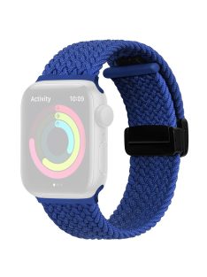   For Apple Watch 10 46mm / Ultra 2 / Ultra 49mm / 9 8 7 45mm / SE (2023) SE (2022) SE 6 5 4 44mm / 3 2 1 42mm Watch Strap Nylon Wristband - Blue