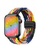 For Apple Watch 10 46mm / Ultra 2 / Ultra 49mm / 9 8 7 45mm / SE (2023) SE (2022) SE 6 5 4 44mm / 3 2 1 42mm Watch Strap Nylon Wristband - Z Multi-Color