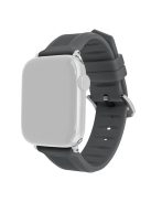 For Apple Watch 10 46mm / Ultra 2 / Ultra 49mm / 9 8 7 45mm / SE (2023) SE (2022) SE 6 5 4 44mm / 3 2 1 42mm Watch Strap Silicone Band - Grey