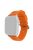 For Apple Watch 10 46mm / Ultra 2 / Ultra 49mm / 9 8 7 45mm / SE (2023) SE (2022) SE 6 5 4 44mm / 3 2 1 42mm Watch Strap Silicone Band - Orange