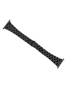 For Apple Watch 10 46mm / Ultra 2 / Ultra 49mm / 9 8 7 45mm / SE (2023) SE (2022) SE 6 5 4 44mm / 3 2 1 42mm Watch Strap Stainless Steel - Black