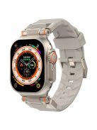 For Apple Watch 10 46mm / Ultra 2 / Ultra 49mm / 9 8 7 45mm / SE (2023) SE (2022) SE 6 5 4 44mm / 3 2 1 42mm Watch Strap TPU Band - Starlight