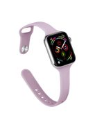 For Apple Watch 10 46mm / Ultra 2 / Ultra 49mm / 9 8 7 45mm / SE (2023) SE (2022) SE 6 5 4 44mm / 3 2 1 42mm Watch Straps Slim Band - Light Purple