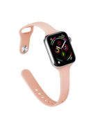 For Apple Watch 10 46mm / Ultra 2 / Ultra 49mm / 9 8 7 45mm / SE (2023) SE (2022) SE 6 5 4 44mm / 3 2 1 42mm Watch Straps Slim Band - Pink