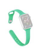 For Apple Watch 10 46mm / Ultra 2 / Ultra 49mm / 9 8 7 45mm / SE (2023) SE (2022) SE 6 5 4 44mm / 3 2 1 42mm Watch Straps Slim Band - Spearmint Green