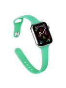 For Apple Watch 10 46mm / Ultra 2 / Ultra 49mm / 9 8 7 45mm / SE (2023) SE (2022) SE 6 5 4 44mm / 3 2 1 42mm Watch Straps Slim Band - Spearmint Green