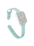 For Apple Watch 10 46mm / Ultra 2 / Ultra 49mm / 9 8 7 45mm / SE (2023) SE (2022) SE 6 5 4 44mm / 3 2 1 42mm Watch Straps Slim Band - Turquoise