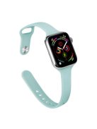 For Apple Watch 10 46mm / Ultra 2 / Ultra 49mm / 9 8 7 45mm / SE (2023) SE (2022) SE 6 5 4 44mm / 3 2 1 42mm Watch Straps Slim Band - Turquoise