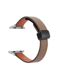   For Apple Watch 10 46mm / Ultra 2 / Ultra 49mm / 9 8 7 45mm / SE (2023) SE (2022) SE 6 5 4 44mm / 3 2 1 42mm Watchband - Caramel