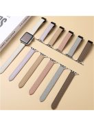 For Apple Watch 10 46mm / Ultra 2 / Ultra 49mm / 9 8 7 45mm / SE (2023) SE (2022) SE 6 5 4 44mm / 3 2 1 42mm Watchband - Pink+Beige Apricot