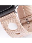 For Apple Watch 10 46mm / Ultra 2 / Ultra 49mm / 9 8 7 45mm / SE (2023) SE (2022) SE 6 5 4 44mm / 3 2 1 42mm Waterproof Nylon Watch Band - Orange